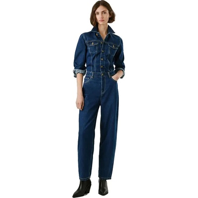 PEPE JEANS Гащеризон Pepe jeans Shyla Denim long sleeve jumpsuit - Blue (Denim)