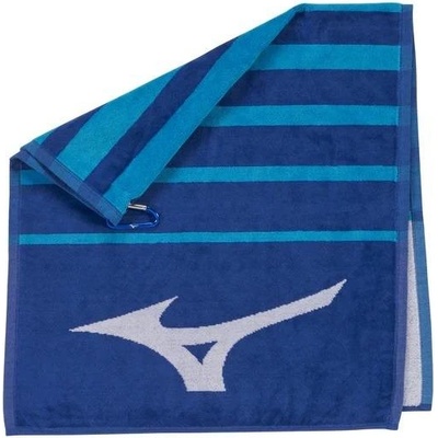 Unisex golfový ručník Mizuno RB Tour modrý