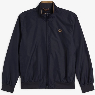 Fred Perry Яке Fred Perry Mens Brentham Cotton Long Sleeve Harrington Jacket - Navy 248