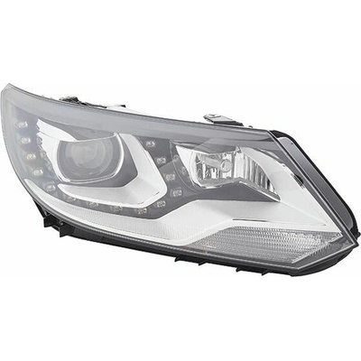 HELLA přední světlo BI-XENON D3S+H7+LED, s natáčením do 1ZT 010 748-101
