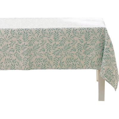 Douceur d'intérieur Obdélníkový ubrus NAYA 140x240cm efekt lnu světle modrý