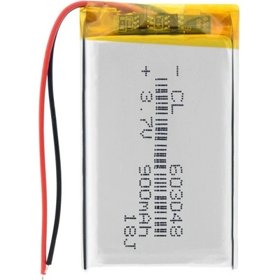 Li-Pol batéria 900mAh, 3.7V, 603048