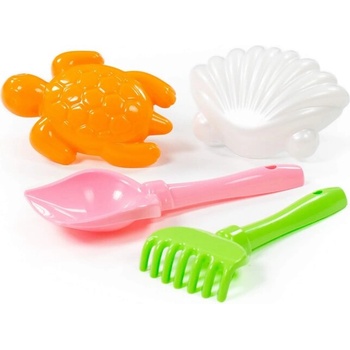 Polesie Toys Плажен комплект Костенурка (4 части) 57556