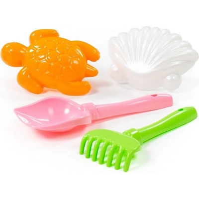 Polesie Toys Плажен комплект Костенурка (4 части) 57556