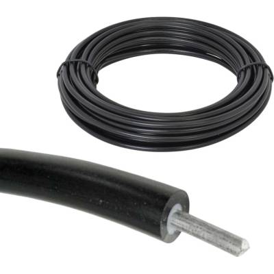 Vysokonapěťový ocelový kabel s průměrem 2,5 mm pro elektrický ohradník - 1 m