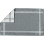 Cawo Килимче за баня Two-Tone 50 x 80 см сиво (604 77 50/80)