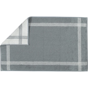 Cawo Килимче за баня Two-Tone 50 x 80 см сиво (604 77 50/80)
