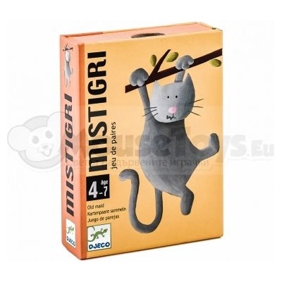 DJECO - Детски карти за игра Mistigri (DJ05105)