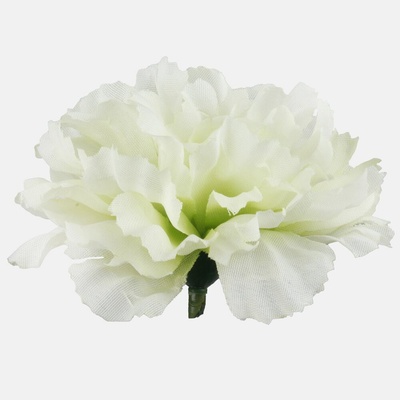 Klinček hlava 8 cm CREAM/GREEN, 24 ks/bal