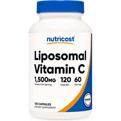 Nutricost Липозомен витамин C 750 mg 120 капсули | Nutricost (57599 (751102) NC)