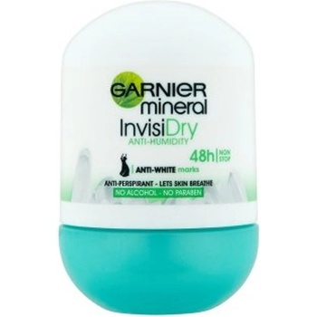 Garnier Mineral Invisi Dry antiperspirant roll-on 48h (Anti White Marks) 50 ml