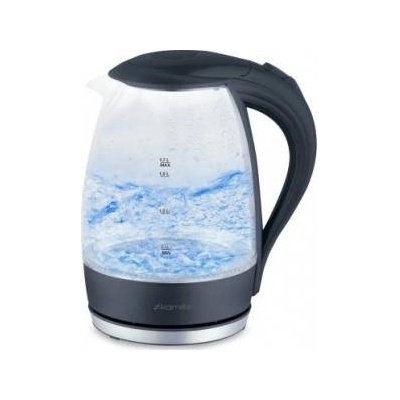 kamille Glass kettle 1700 b black 2200 w 1.7 l