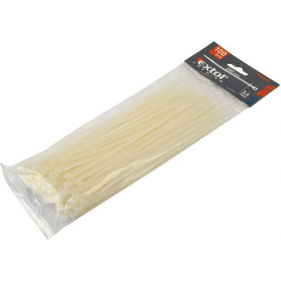 EXTOL Premium 8856110 sťahovacie pásky 250x4,8mm 100 ks