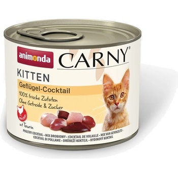 Animonda Carny Kitten hydinový kokteil 200 g