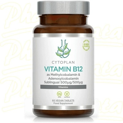 Cytoplan Vitamin B12, 1000 µg metyl+adenosylkobalamin 60 tablet