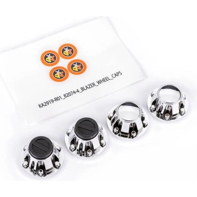 Traxxas капак на диск хромиран (комплект) (за #8255A)