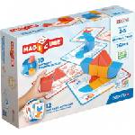 Geomag Магнитен конструктор, Geomag, Magicube, Форми и карти, 16 части