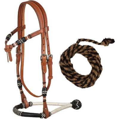 POOL'S Westernový bosal set Přírodní – Sleviste.cz