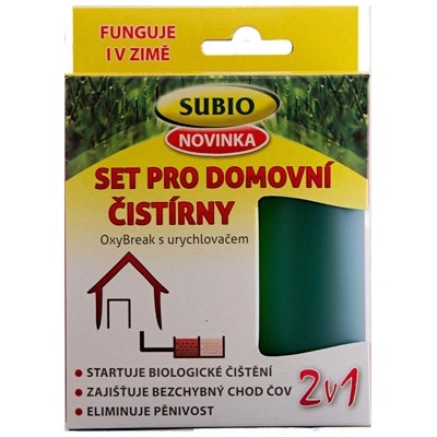 Subio Set pro domovní čov s urychlovačem 50g+80ml