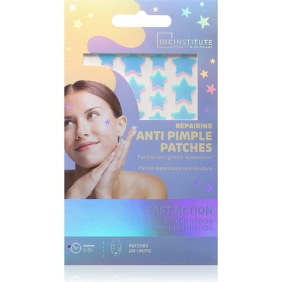 IDC Institute Anti Pimple Patches čisticí pleťové náplasti na aknózní pleť 28 ks