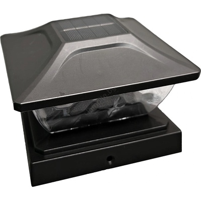 Polux LED соларна лампа TOYA LED/4, 5W/230V 3000/6500K 600 mAh IP44 черна (SA2417)