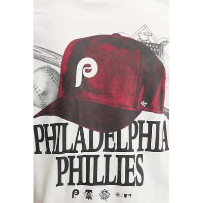 47 brand Памучна тениска 47 brand MLB Philadelphia Phillies (BB019TMQMLK646078SS)