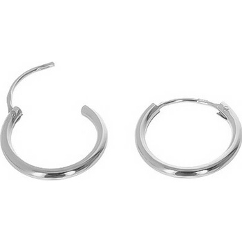 Argento Strieborné náušnice krúžky 66563