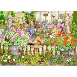 Ravensburger - Puzzle Cosy Café: The Orangery - 1 000 piese