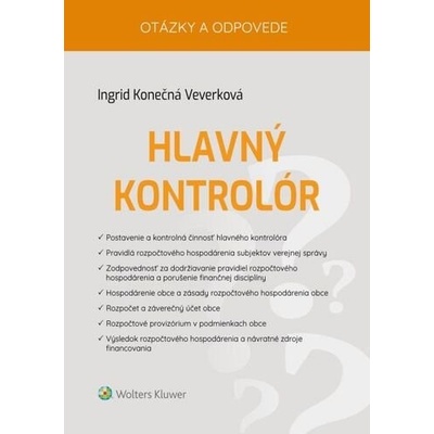 Hlavný kontrolór - Ingrid Konečná Veverková