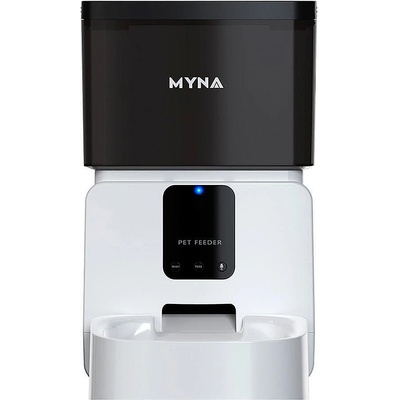 MYNA Автоматичен диспенсър за храна MYNA (кучета и котки), WiFi приложение (110290)