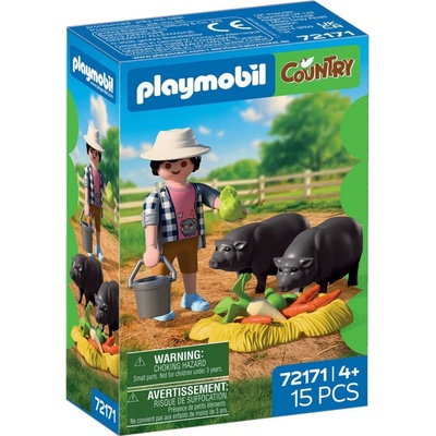 Playmobil 72171 Farmář s vietnamskými prasátky