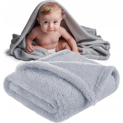 BocioLand Jemná fleecová dečka šedá – Zbozi.Blesk.cz