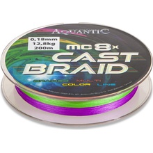 Aquantic šňůra MC-8x Cast Braid 200 m 0,23 mm