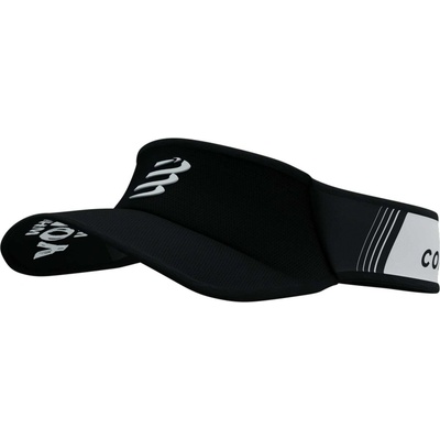 Compressport VISOR ULTRALIGHT Bežecký šilt čierna biela