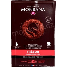 Monbana Trésor horká čokoláda 25 g