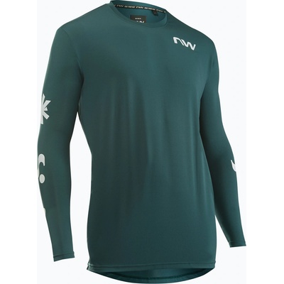 Northwave Xtrail Petroleum/White LS pánsky