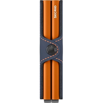 Secrid Кожен портфейл Secrid (TM.Night.Blue.Orange)