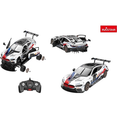 Rastar Кола за сглобяване bmw m8 gte r/c 1: 18 (1008766f)