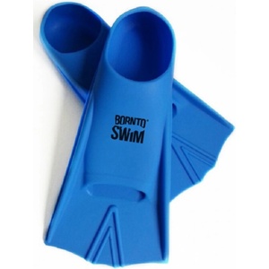 BornToSwim junior short fins blue xxs