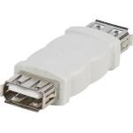 Vivanco Адаптер Vivanco - 45262, USB-А/USB-А, бял (45262)
