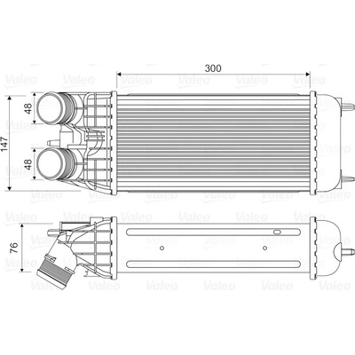 Chladič turba VALEO 818547