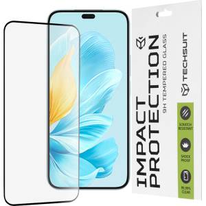 Techsuit Протектор за Honor 200 Lite - 111D Full Cover / Full Glue Glass - Черен