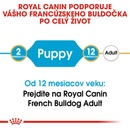 Granule pre psov Royal Canin French Bulldog Puppy 3 kg