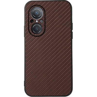 Púzdro Carbon Fiber Huawei Nova 9 SE hnedé