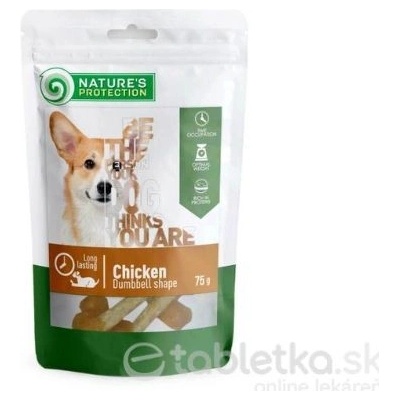 Pamlsok Natures P Snack dog with chicken 12x75 g