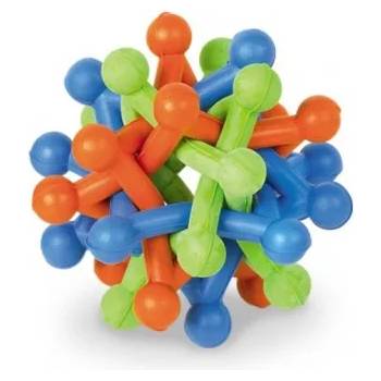 NOBBY Играчка Rubber Knotted Ball звезда 9, 5 см NOBBY Германия 60080