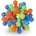 NOBBY Играчка Rubber Knotted Ball звезда 9, 5 см NOBBY Германия 60080