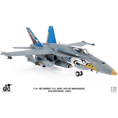 Hornet JC Wings F A-18C USN VFA-82 Marauders AB300 USS Enterprise 2004 1:72