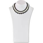 Dannyra Стилна огърлица перли и оникс Dannyra Jewels
