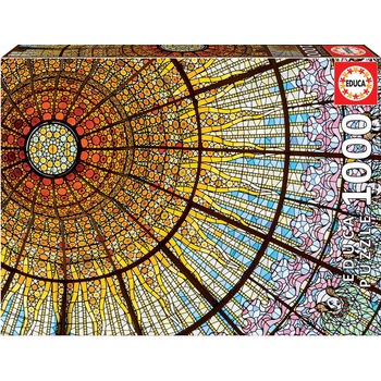 Educa Пъзел Educa - Дворецът на Каталунската музика, 1000 части (EDU19256)